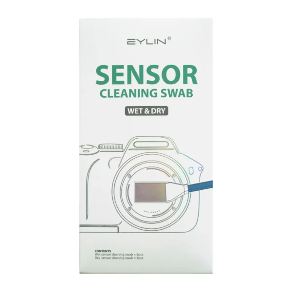 EYLIN Full Frame Sensor Cleaning Swabs Kit – Pre-Moistened & Dry Swabs for DSLR/Camera Sensor Care - Image 5