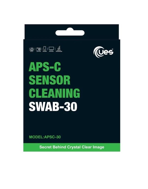 UES APS-C Sensor Cleaning Swab 30PCS Pack - Image 6